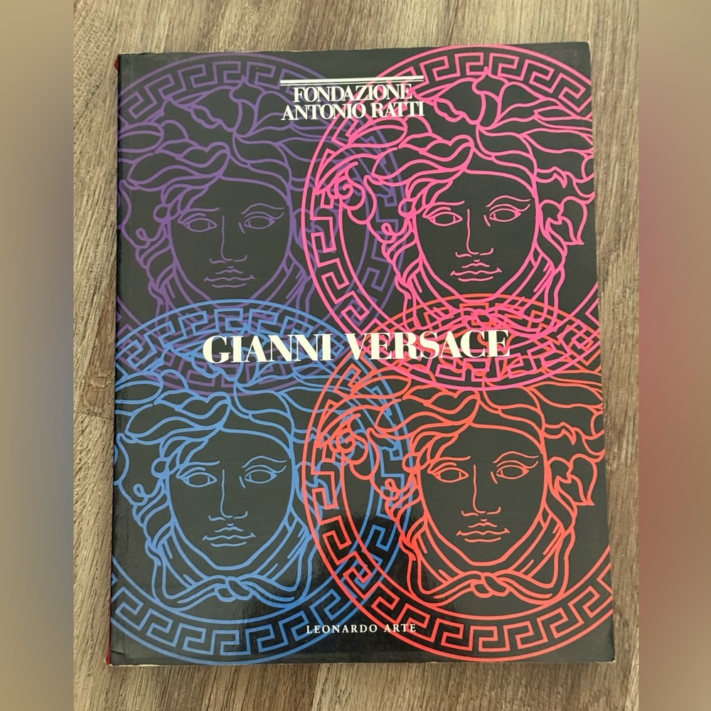 Gianni Versace Softcover Book by Leonardo Arte, 
English/Italian Edition